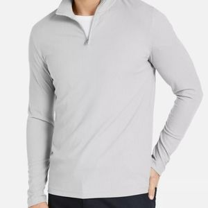 Alfani stretch 1/4 zip sweater